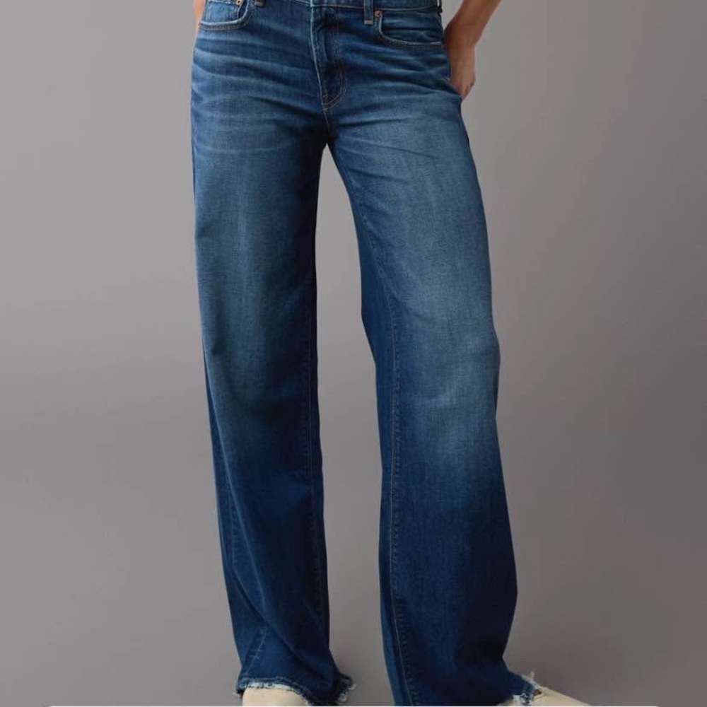 American eagle dream drape jeans